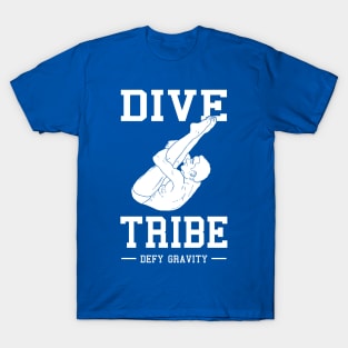 Mens Diving Dive Tribe 2 Springboard Platform Diver T-Shirt